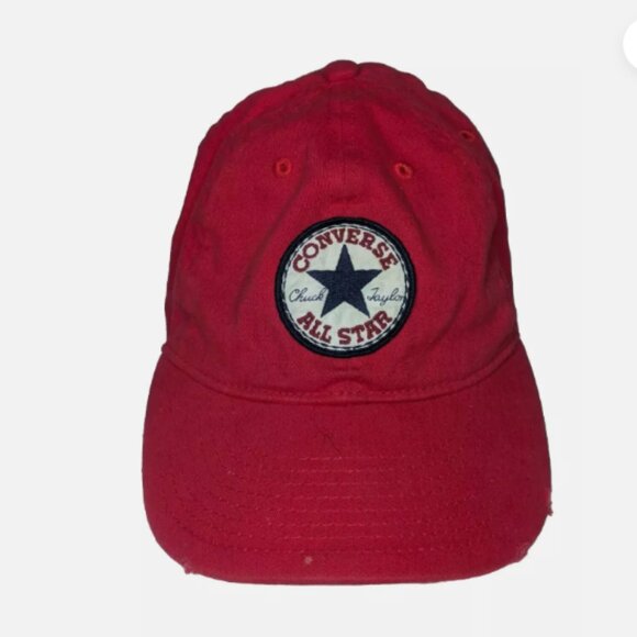 Converse All Star Chuck Taylor Youth Red ball Cap - Picture 1 of 8